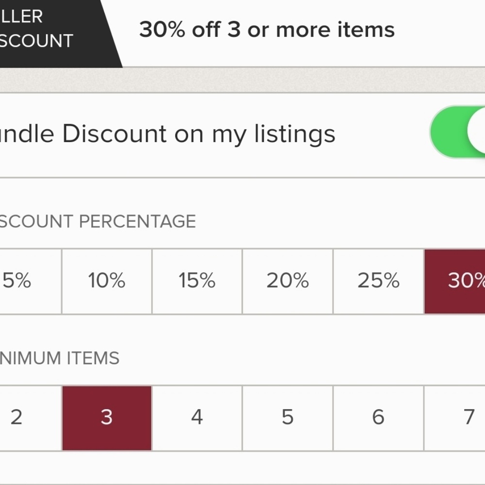 30%off in bundle